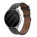 Bracelet cuir zephyr Xiaomi Watch S4 - 41mm (noir)