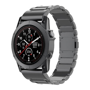 Bracelet en titane magnétique Garmin Tactix 7 Pro (noir)