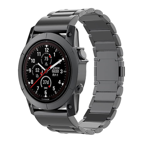 Garmin Instinct E - 45mm Magnetic Titanium Strap (Black)