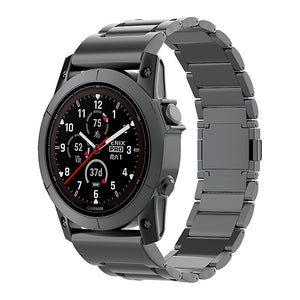 Bracelet titane magnétique Garmin Quatix 8 Pro - 47mm (noir)