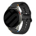 Bracelet silicone Wave Huawei Watch 5 - 46mm (noir)