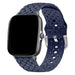Bracelet silicone tissé Xiaomi Amazfit GTS (bleu foncé)