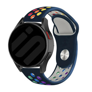 Bracelet sport Amazfit GTS 4 (bleu foncé/coloré)