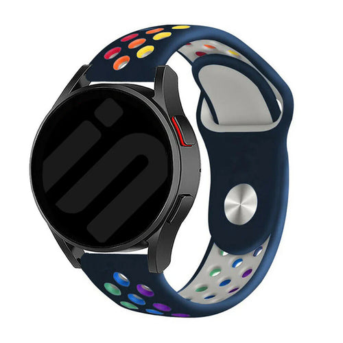 Bracelet sport Amazfit GTS 4 (bleu foncé/coloré)