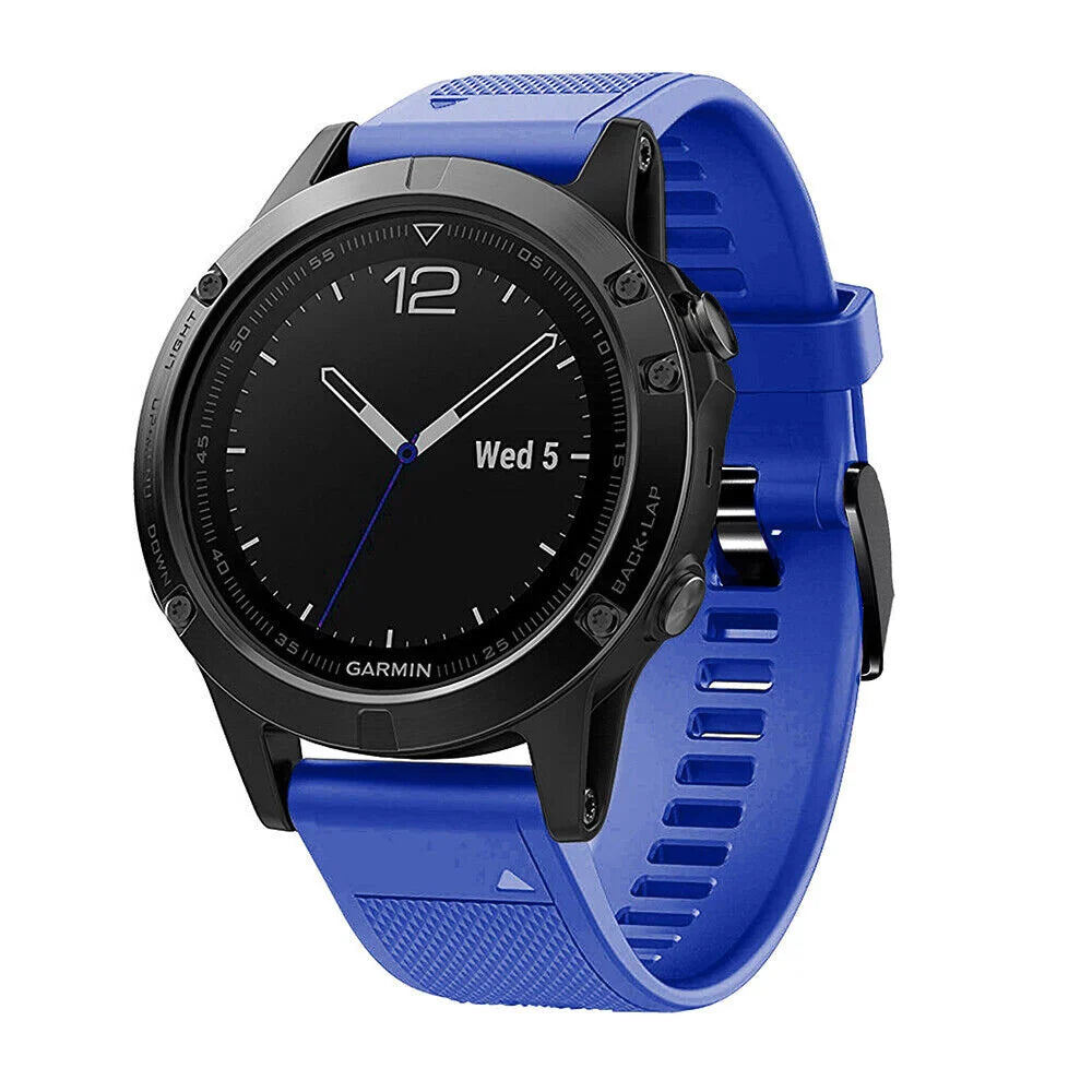 Garmin Forerunner 970 Silicone Strap (Blue)