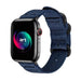 Bracelet à boucle en nylon Apple Watch (bleu)