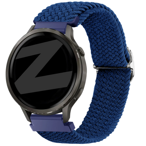 Bandz Bracelet tressé réglable Garmin Venu 4 - 41mm (bleu)