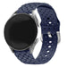 Bracelet silicone tissé Polar Pacer (bleu foncé)