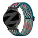 Bandz Bracelet nylon élastique Garmin Venu 4 - 41mm (mélange de bleu)