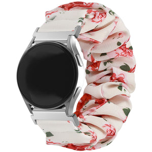 Bracelet chouchou Huawei Watch GT 3 42mm (fleurs)