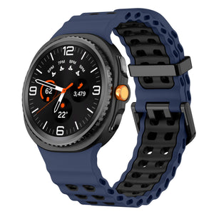 Bracelet Ocean Samsung Galaxy Watch 8 Classic (bleu/noir)