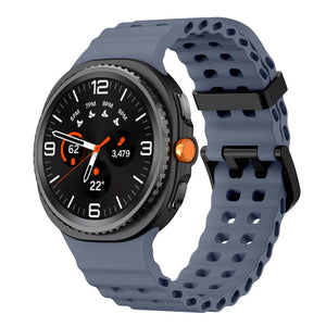 Bracelet Ocean Samsung Galaxy Watch 8 - 40mm (gris/bleu)