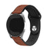 Bracelet cuir hybride Samsung Galaxy Watch 6 Classic 43mm (marron)