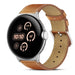 Bracelet cuir moderne Google Pixel Watch 5 - 45mm (marron)