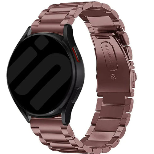 Bracelet acier Amazfit Bip 3 (Pro) (bronze-marron)
