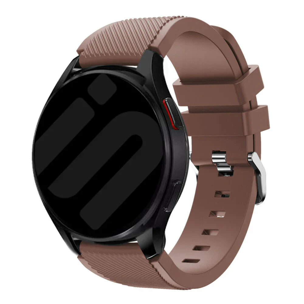 Suunto Vertical Twill Silicone Strap (Brown)