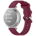 Zenwatch Lily Silicone Classic Strap (Wine Red)