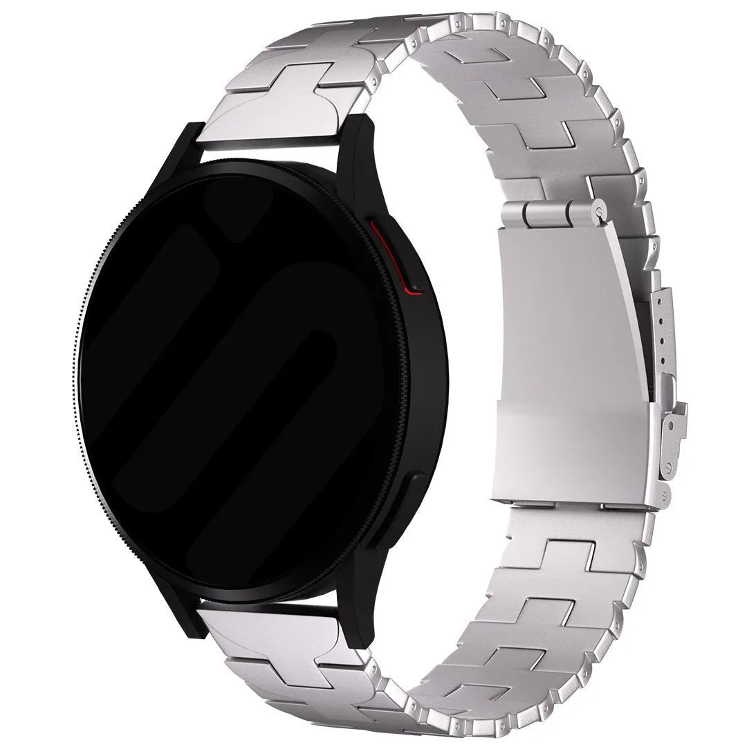 Bracelet titane papillon Gard Pro Health Smartwatch 3 - 48mm (argent)