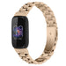 Bracelet acier Fitbit Inspire 3 (champagne)