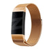 Bandz Bracelet milanais loop Fitbit Charge 3 (or rose)