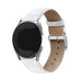 Bracelet cuir crocodile granulé Amazfit Active (blanc)