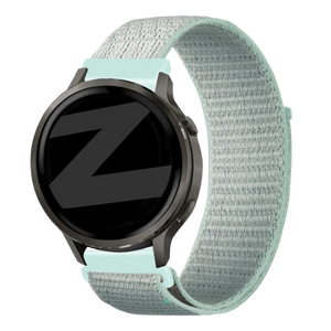 Bandz Garmin Bounce 2 Nylon Loop Strap (Light Cyan)