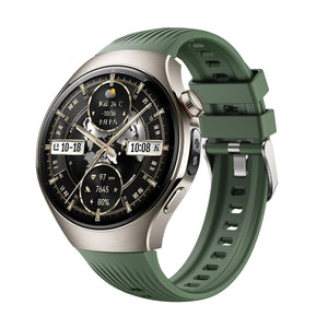Bracelet silicone 'Perfect Fit' Huawei Watch 5 - 46mm (vert foncé)