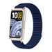 Bracelet nylon ondulé Huawei Band 11 (bleu foncé)