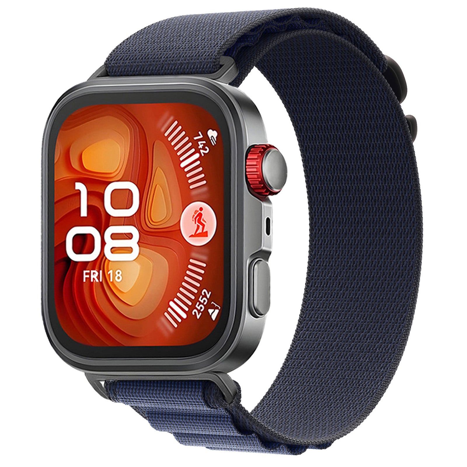 Bracelet Alpine nylon Huawei Watch Fit 5 (bleu foncé)