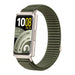 Bracelet nylon ondulé Huawei Band 11 (vert foncé)