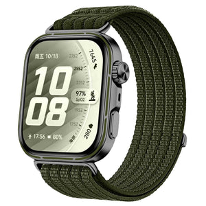 Bracelet nylon ultra fine Huawei Watch Fit 5 (vert foncé)