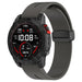 Bracelet silicone avec boucle-D Garmin Forerunner 965 (gris foncé)