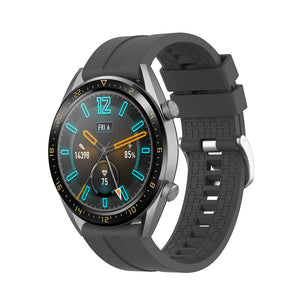 Bracelet silicone 'Extreme' Huawei Watch 5 - 46mm (gris foncé)