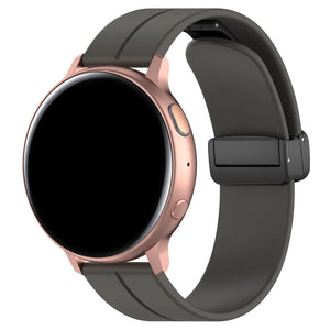 Bracelet silicone avec boucle Amazfit Active (gris foncé)