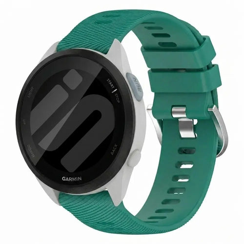 Garmin Forerunner 165 Silicone Strap (Viridian)