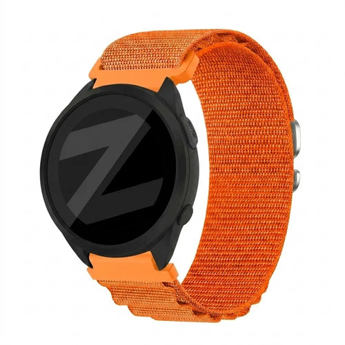 Bandz Garmin Forerunner 165 Alpine Nylon Strap (Orange)
