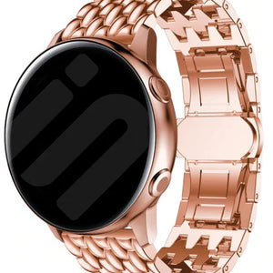 Bracelet acier 'Dragon' Amazfit Active (rose or)