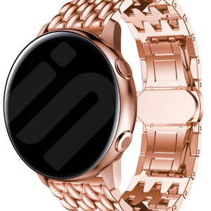 Bracelet acier 'Dragon' Amazfit Bip 6 (rose or)
