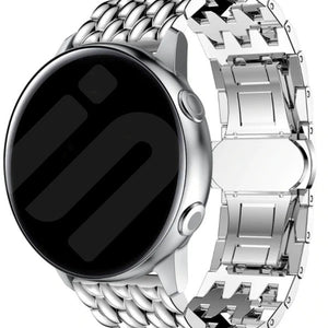 Bracelet acier 'Dragon' Withings ScanWatch 2 - 42mm (argent)