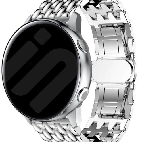 Bracelet acier 'Dragon' Xiaomi Watch 2 (argent)