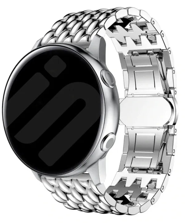 Bracelet acier 'Dragon' Amazfit Bip 3 (Pro) (argent)