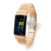 Bracelet acier dragon Fitbit Charge 6 (or rose)