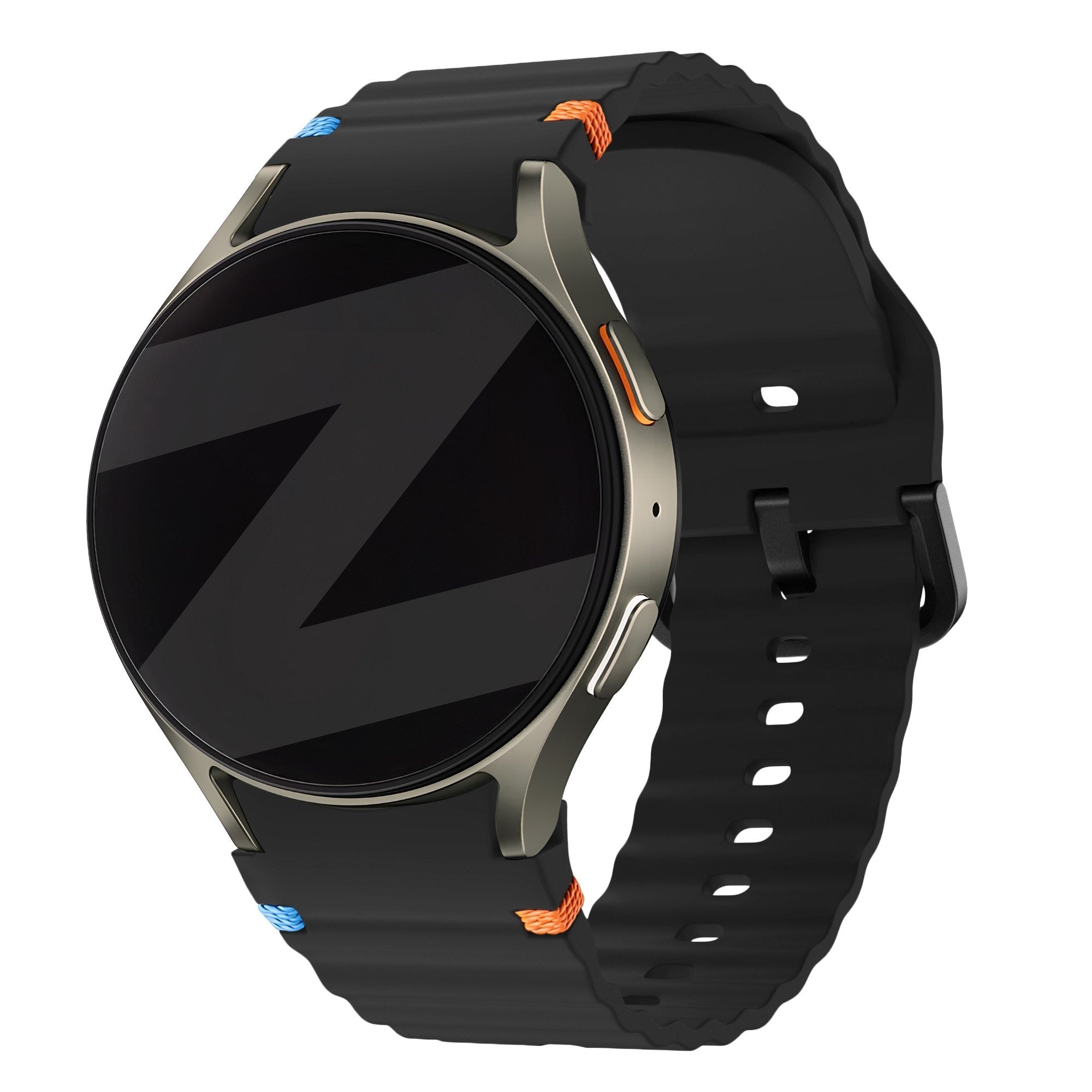 Bandz Bracelet Wave 'Easy Fit' Samsung Galaxy Watch 6 Classic - 43mm (noir)