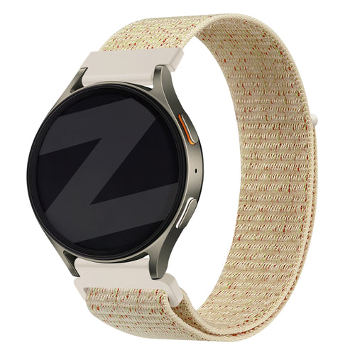 Bandz Bracelet nylon 'Easy Fit' Huawei Watch GT 3 42mm (fleur)