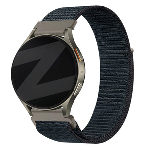 Bandz Bracelet nylon 'Easy Fit' Polar Ignite 2 (bleu/gris