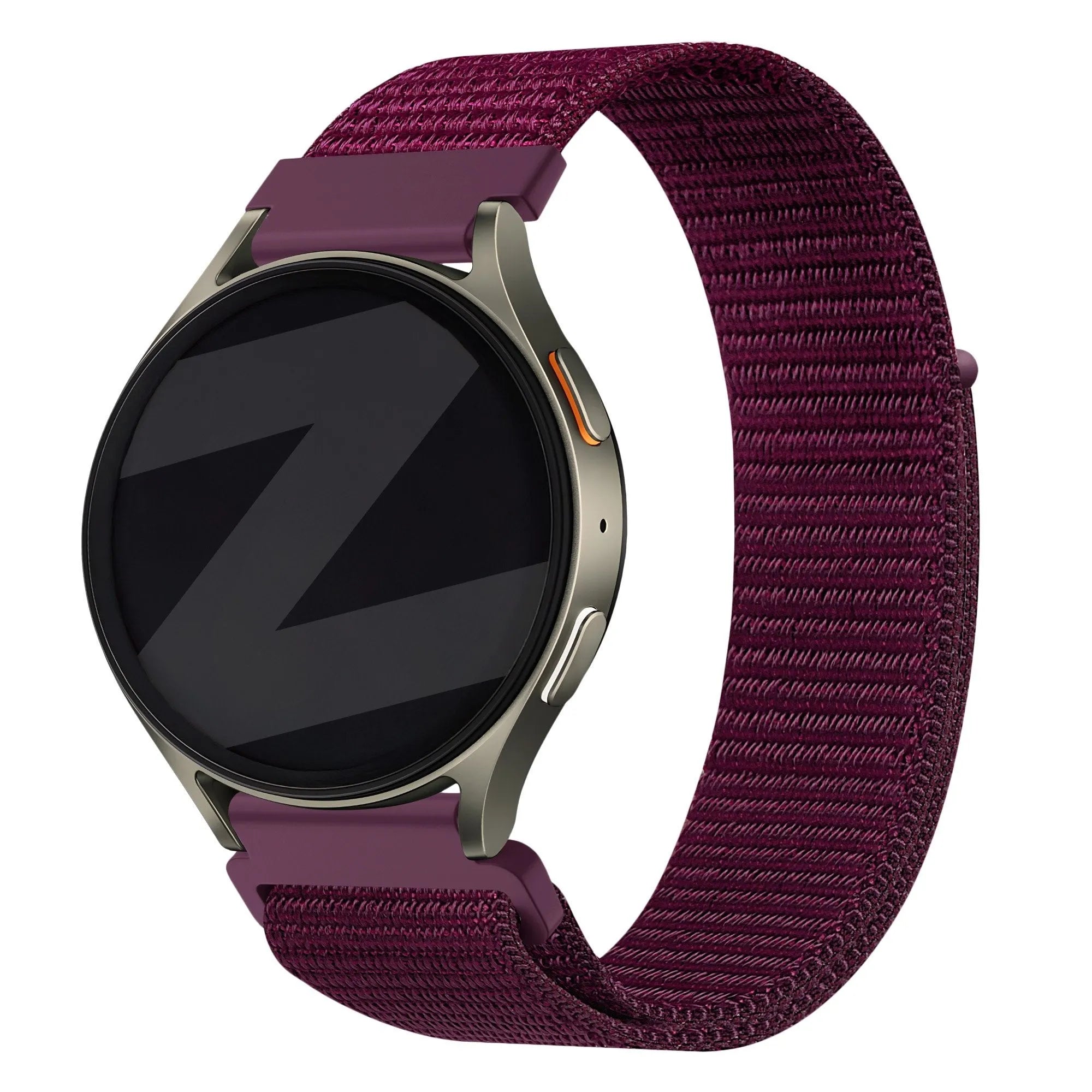 Bandz Bracelet nylon 'Easy Fit' Polar Unite (prune)