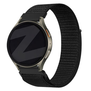 Bandz Huawei Watch Ultimate Nylon Strap 'Easy Fit' (Black)