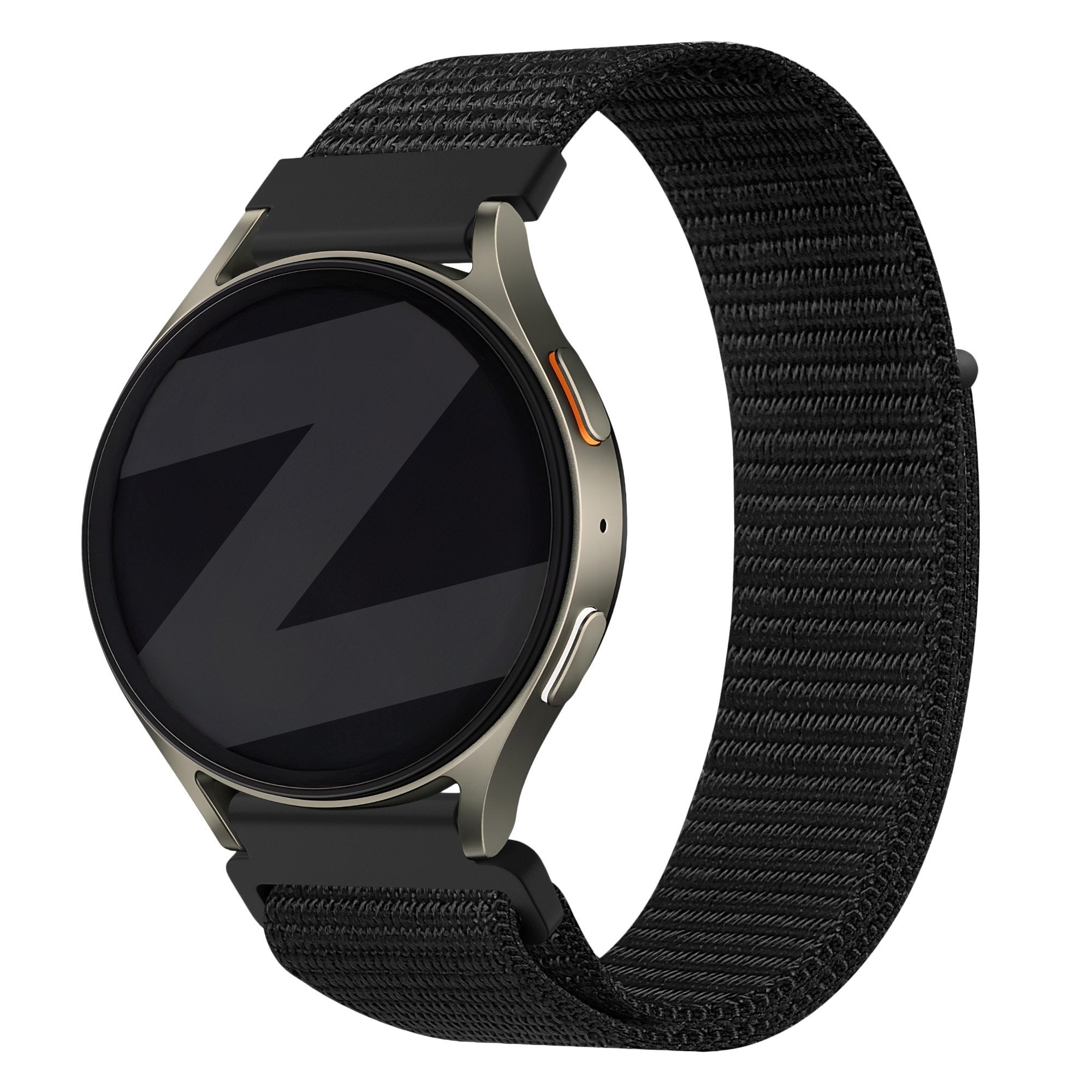 Bandz Bracelet nylon 'Easy Fit' Huawei Watch GT 5 Pro - 46mm (noir)