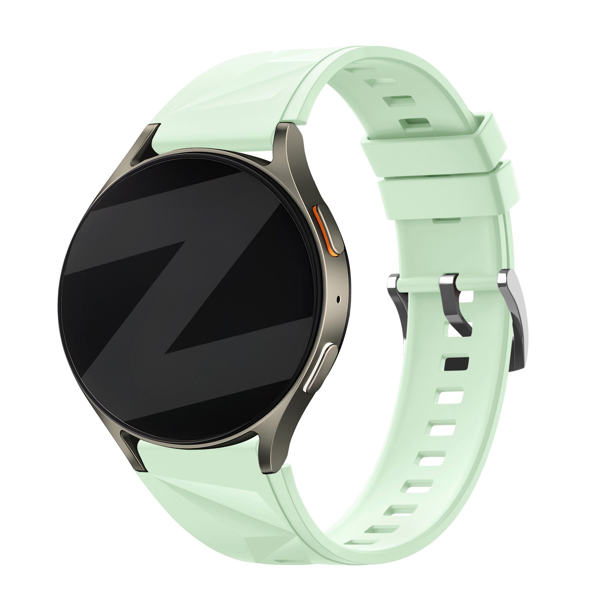 Bandz Bracelet silicone 'Easy Fit' Withings ScanWatch Light (vert clair)