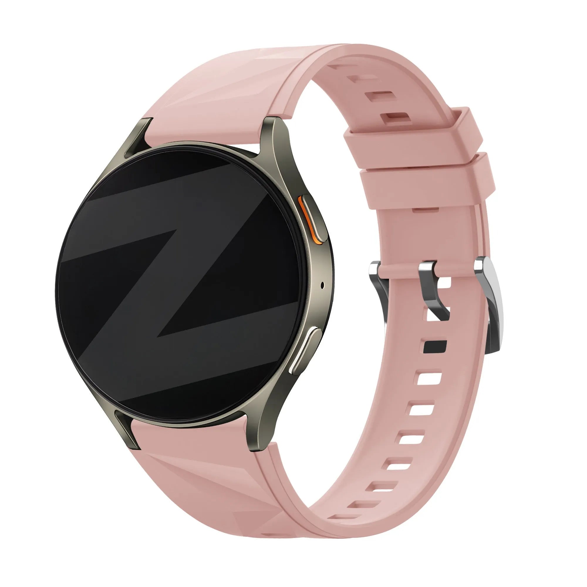 Bandz Bracelet silicone 'Easy Fit' Fossil Gen 5e - 42mm (rose)